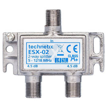 Technetix Coax Schroef 2-Weg Verdeler ESX02