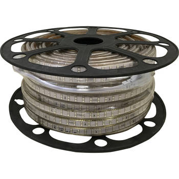 LED Strip - Aigi Strobi - 50 Meter - IP65 Waterdicht - Rood - 2835 SMD 230V