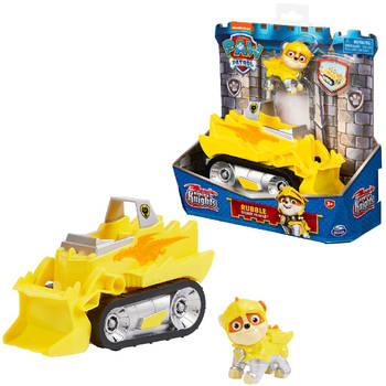 Paw Patrol Rescue Knights Deluxe Voertuig Rubble