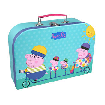 Barbo Toys Peppa Pig suitcase with Puzzle