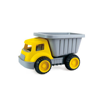 Hape Load & Tote Dump Truck, yellow-grey