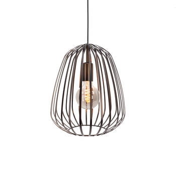 EGLO Espinal Hanglamp - E27 - Ø 28 cm - Brons - Staal