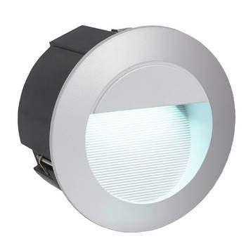 EGLO Zimba-LED Inbouwlamp buiten - LED - 12.5 cm - zilver