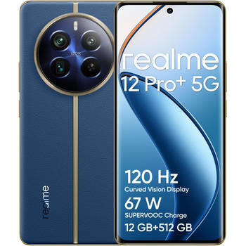 Realme - 12 Pro+ 5G - 512GB - Submarine Blue
