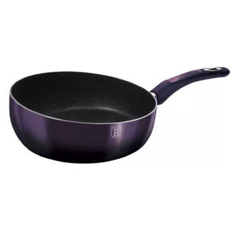 BerlingerHaus 7026 - Wokpan - Flipover - 26 cm - Purple eclipse