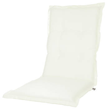 Kopu® Prisma Ivory - Comfortabel Tuinkussen met Hoge Rug - Wit