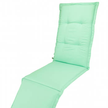 Kopu® Prisma Aquamarine - Deckchairkussen - 200x50 cm - Groen