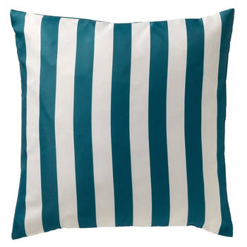 Dutch Decor - SIA - Buitenkussen 45x45 cm - waterafstotend en uv-bestendig - Deep Lake - blauw