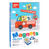 APLI Kids APLI - Voertuigen Magneetkaart (bord 28x18cm, 25 magneten)