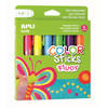 APLI Kids APLI - Kleurstift fluor 6 kleuren