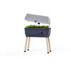 Gusta Garden Sammy Salad kweekbak met watertank en deksel, Antraciet