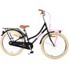 Volare Excellent Kinderfiets - Meisjes - 24 inch - Zwart - Twee handremmen