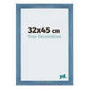 Fotolijst 32x45cm Helder Blauw Geveegd MDF Mura