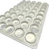 FSW-Products - 40 Stuks - Siliconen Buffers - 13mm dia - 7.5mm dik - Deurstoppers - Stootdoppen