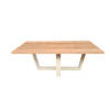 Wood4you - Eettafel Florida Eikenhout 160Lx78Hx96D cm - - - Eettafels