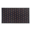 MD Entree - Design mat - Universal - Triangle Copper - 67 x 120 cm