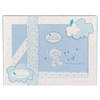 Interbaby Beddengoed Baby Love 106 cm Fleece Blauw 3-delig