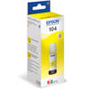 Epson inktfles 104, 7.500 pagina's, OEM C13T00P440, geel