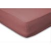 Eleganzzz Hoeslaken Jersey Katoen Stretch 35cm Hoge Hoek - rose 90x210/220 - 100x200cm