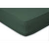 Eleganzzz Hoeslaken Jersey Katoen Stretch 35cm Hoge Hoek - dark green 90x210/220 - 100x200cm