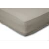 Eleganzzz Hoeslaken Jersey Katoen Stretch 35cm Hoge Hoek - mushroom 160x210/220cm - 180x200cm