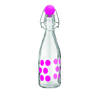 Zak!Designs - Dot Dot Waterfles 250 ml - Glas - Roze