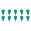 LED Lamp 10 Pack - Specta - Groen Gekleurd - E27 Fitting - 3W