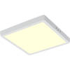 LED Paneel - 30x30 Warm Wit 3000K - 28W Opbouw Vierkant - Mat Wit - Flikkervrij