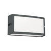 EGLO Camarda Wandlamp buiten - LED - 22 cm - antraciet