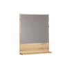 PureBliss spiegel bad 60cm met plank eik decor.