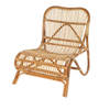 Het Mandenhuys - Rotan Loungestoel Naturel - Bohemian - Relaxfauteuil