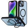 Cadorabo Hoesje geschikt voor Apple iPhone 13 Case in Zwart geschikt voor MagSafe met cameralensbescherming