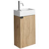 Badplaats Toiletmeubel Apollo 40cm - licht eiken