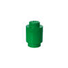 LEGO - Set van 2 - Opbergbox Brick 1 Rond, Groen - LEGO