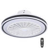 EGLO Almeria Plafondlamp met ventilator - AC LED-CCT - Wit/Zwart