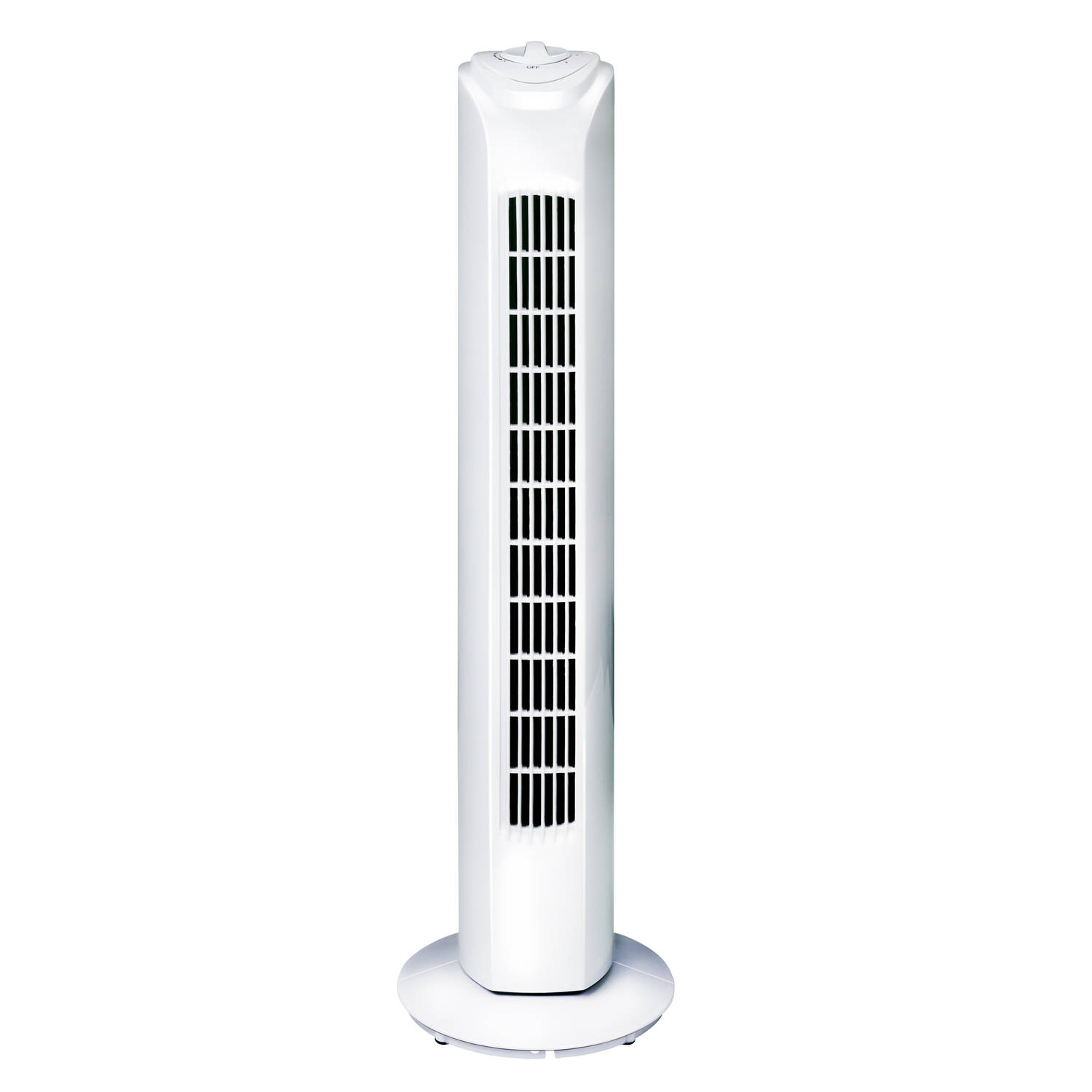Lifetime Air Torenventilator - Ventilator met 3 Snelheden - Draaibare Ventilator Staand - Vloerventilator 55dB - Perfect voor Slaapkamer en Kantoor - Netstroom Kabel 1,5M - 81 x 22
