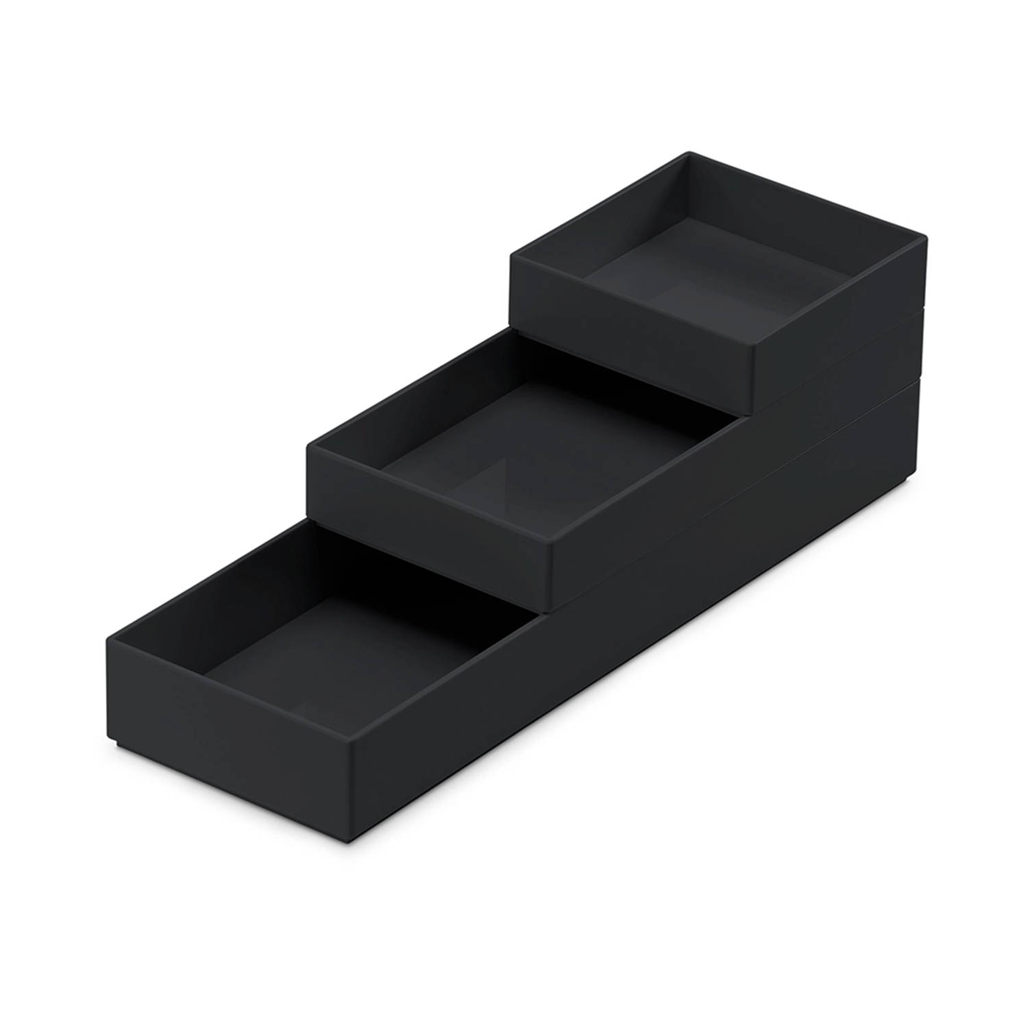 Orplast Bureau organizer zwart - 3-delige set