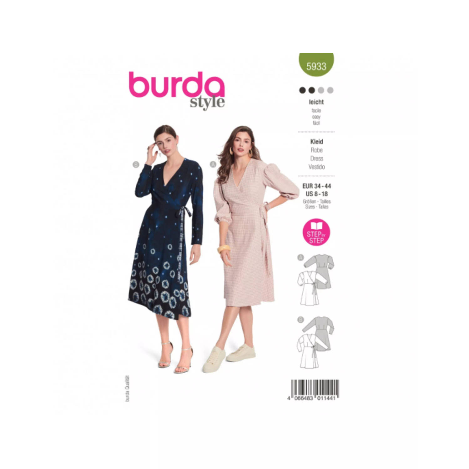 Burda Naaipatroon 5933 - Jurk