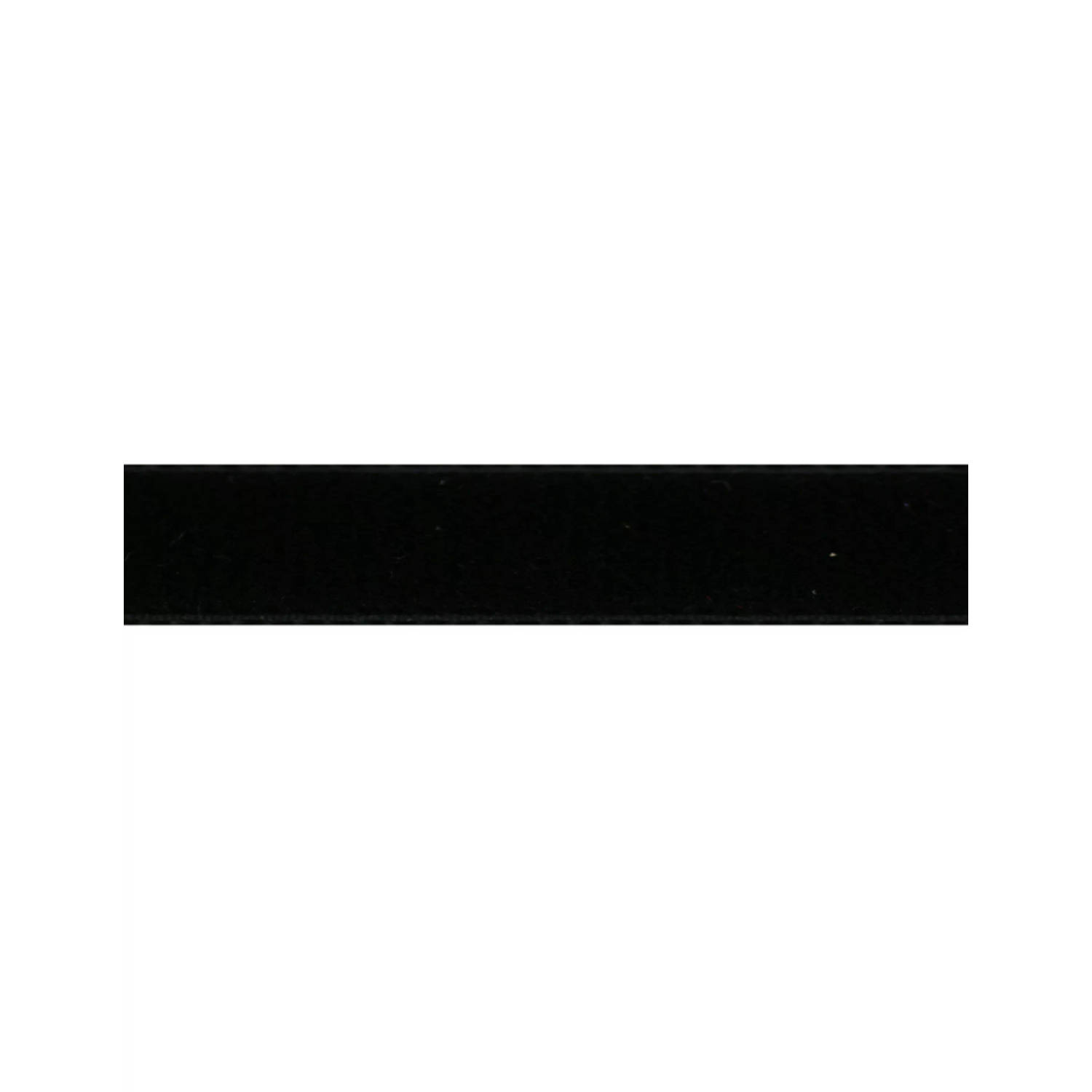 Fluweelband 23mm-zwart