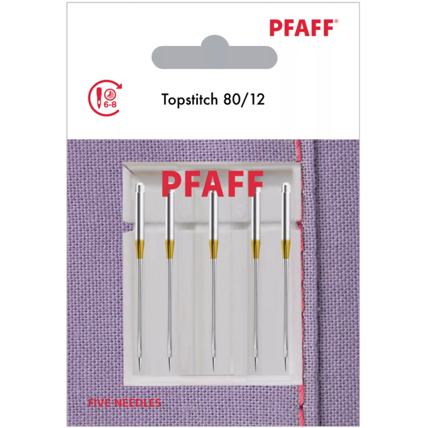 Pfaff Topstitch 80 (5 stuks) Naalden