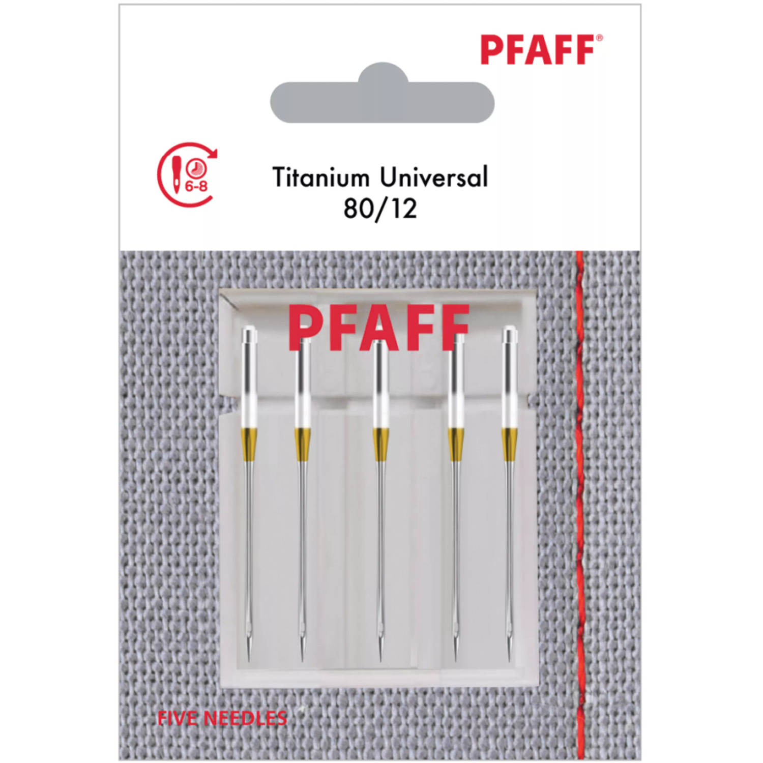 Pfaff Universal / Titanium 80 (5 stuks) Naalden