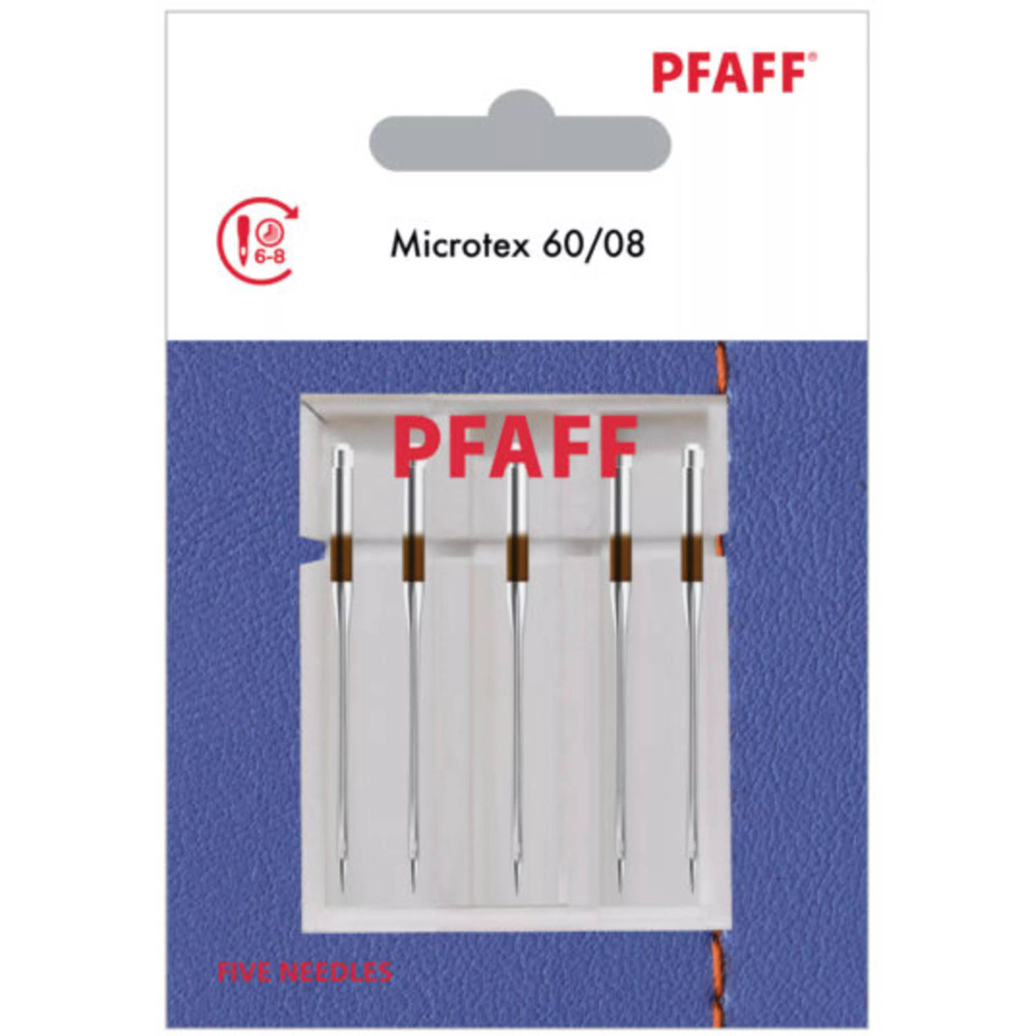 Pfaff Microtex 60 (5 stuks) Naalden