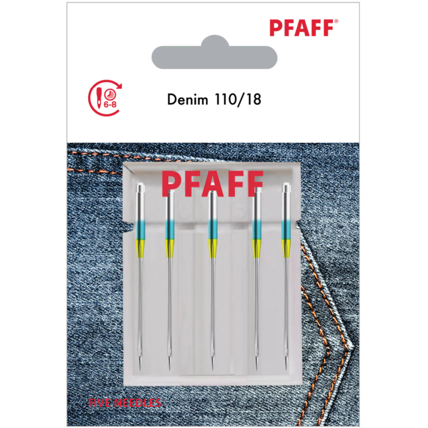 Pfaff Denim 110 (5 stuks) Naalden