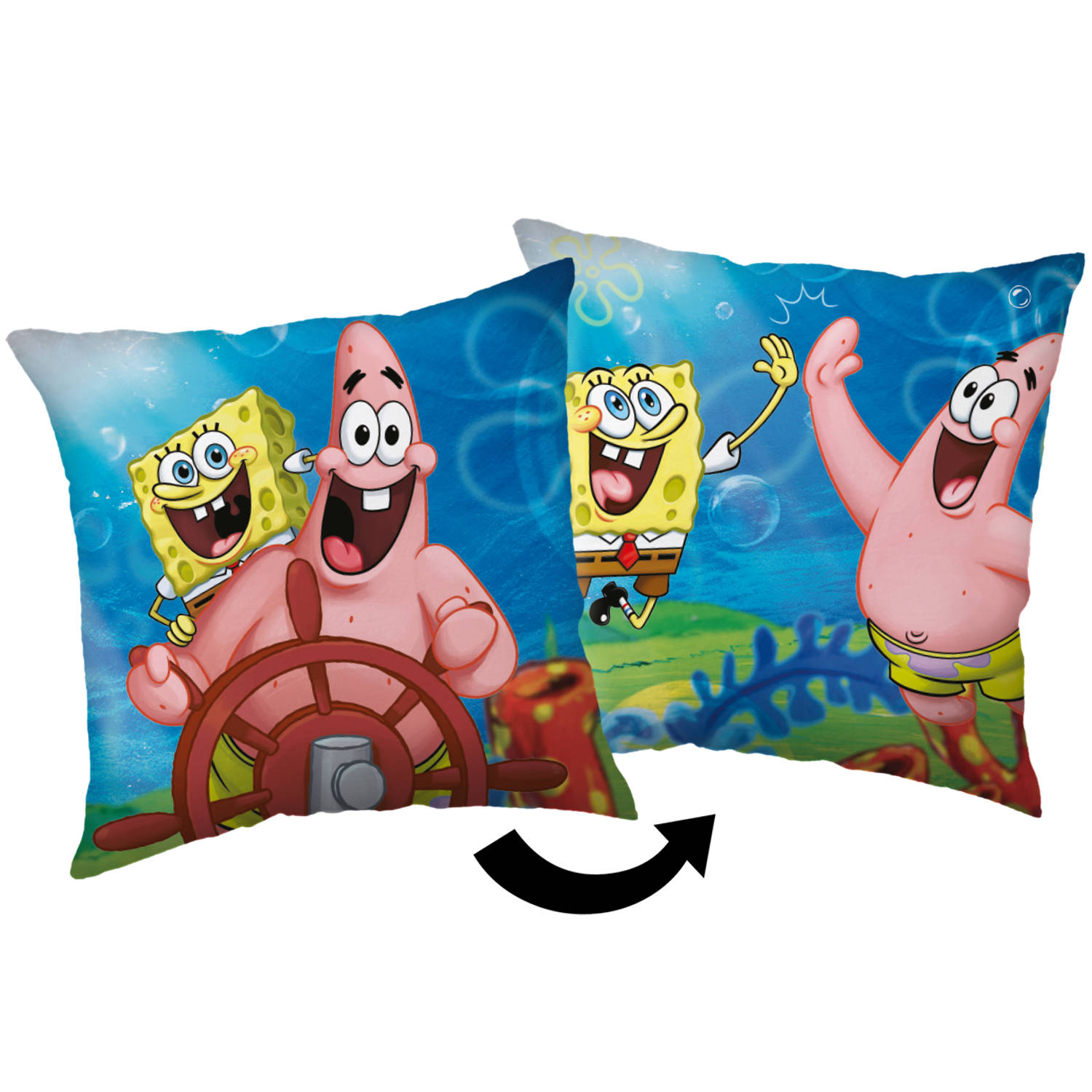 SpongeBob Sierkussen High Five - 40 x 40 cm - Polyester