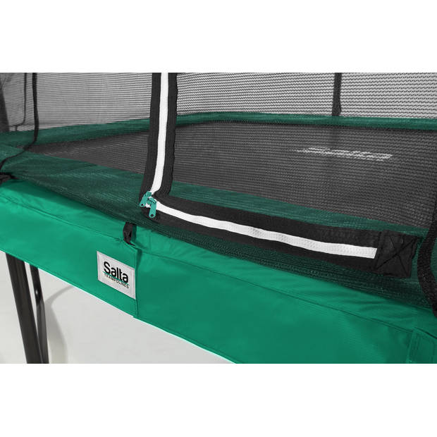 Salta Trampoline Comfort Edition 305 x 214 cm met Veiligheidsnet - Groen