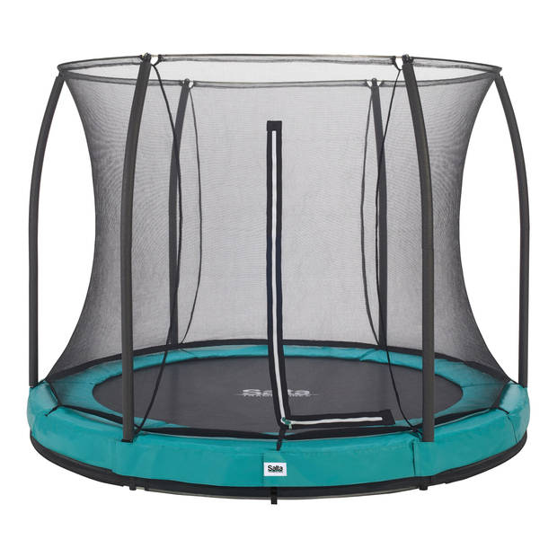 Salta Trampoline Comfort Edition Ground 183 cm met Veiligheidsnet - Groen