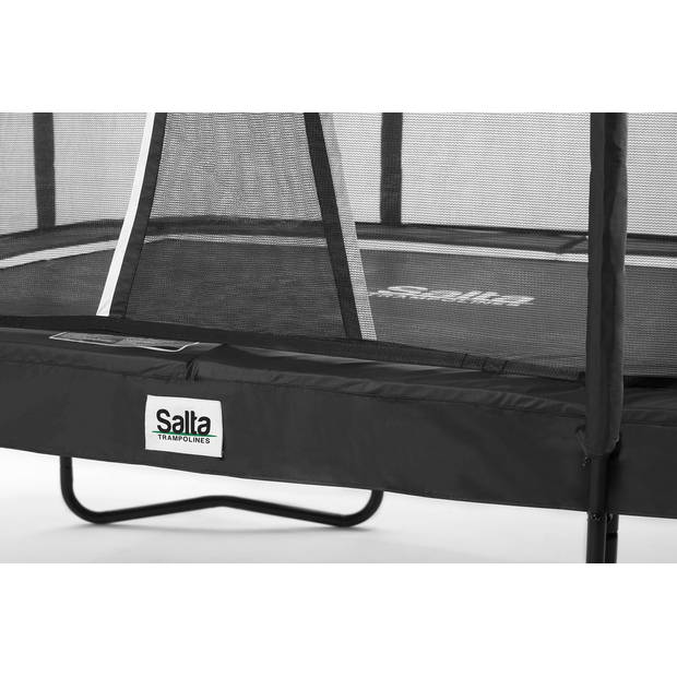 Salta Trampoline Premium Black Edition 305 x 214 cm met Veiligheidsnet - Zwart