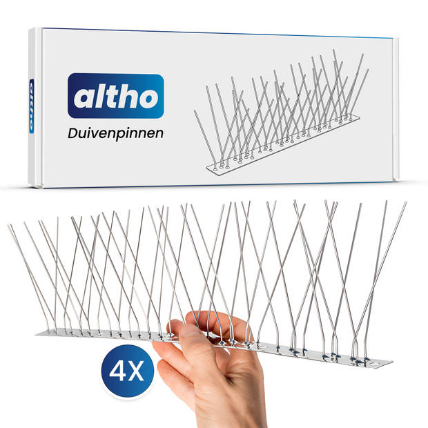 Altho Duivenpinnen 1 meter - 4x 25cm - Vogelpinnen - Duivenverjager - Vogelwering - Duivenwering