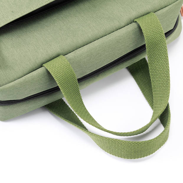 Brisby 4 Laags Geïsoleerde Koeltas - Lunchtas 7 liter - Groen