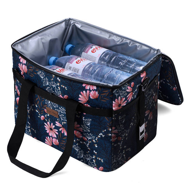 Packaway 4 Laags Geïsoleerde Koeltas - Lunchtas 30 liter - Japanese Flower